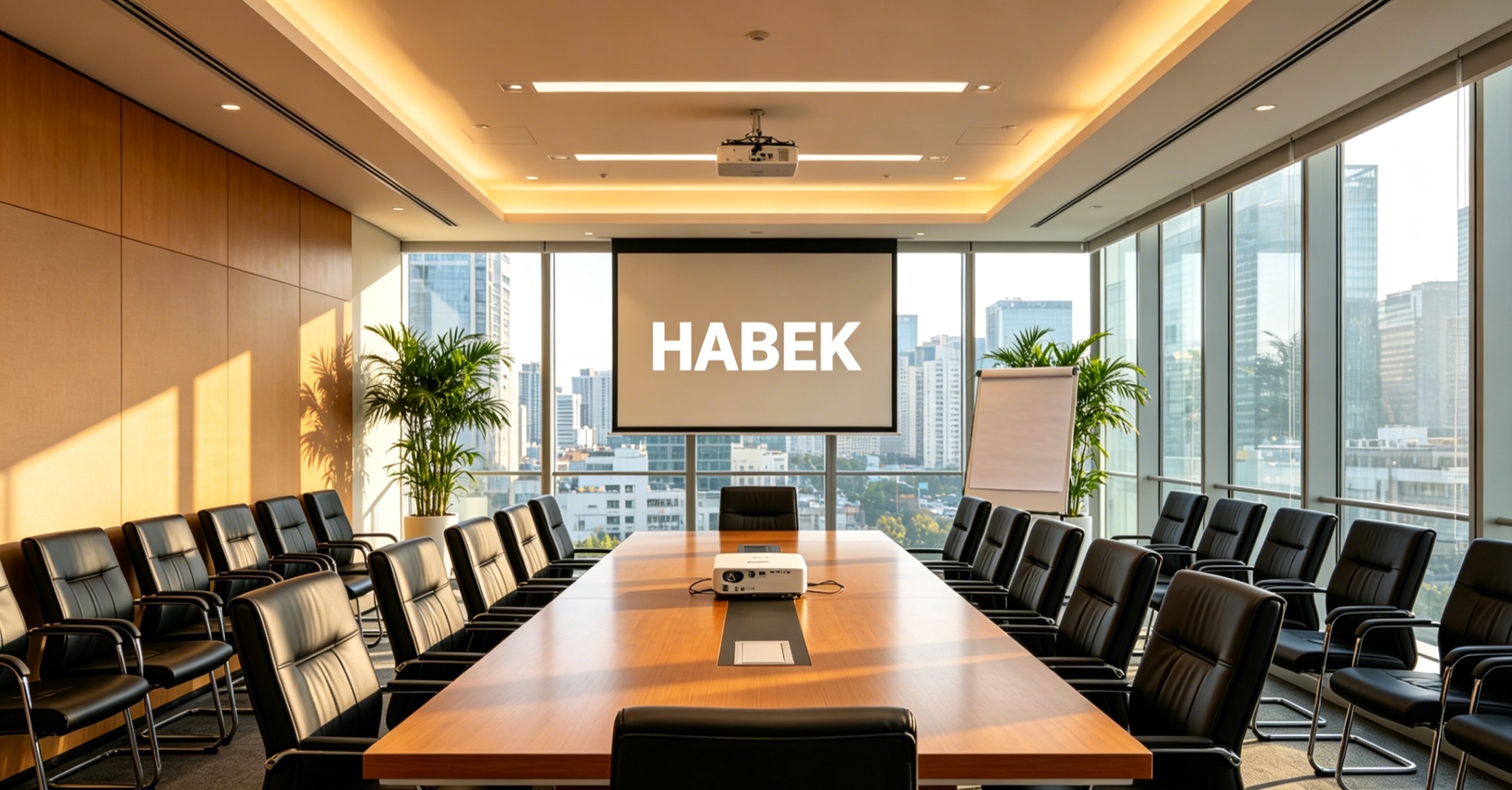 HABEK meeting room and Shanghai office